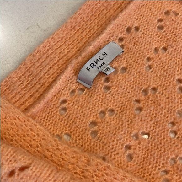 Anthropologie FRNCH Paris Clementine Longline Duster Cardigan with pockets OS - Picture 7 of 11